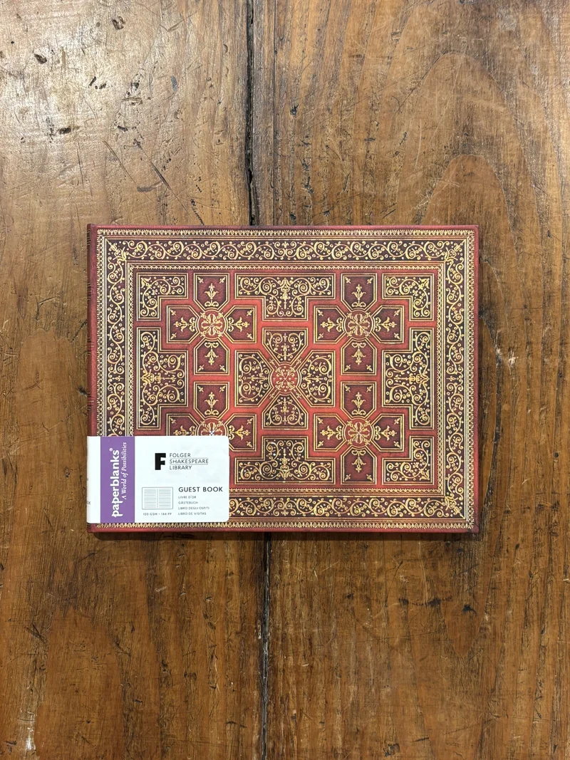 Carnet War Of The Roses Livres d’or - Paperblanks