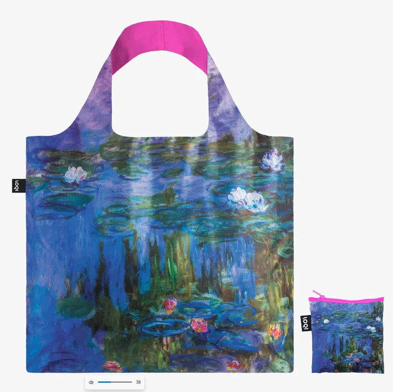 CLAUDE MONET Water Lilies - Sac Loqi