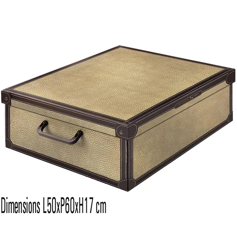 Boite de rangement carton decor Tapirus XL