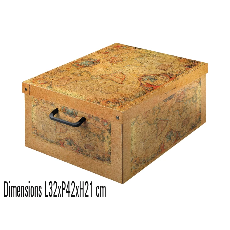 Boite de rangement carton Midi decor Marcopolo