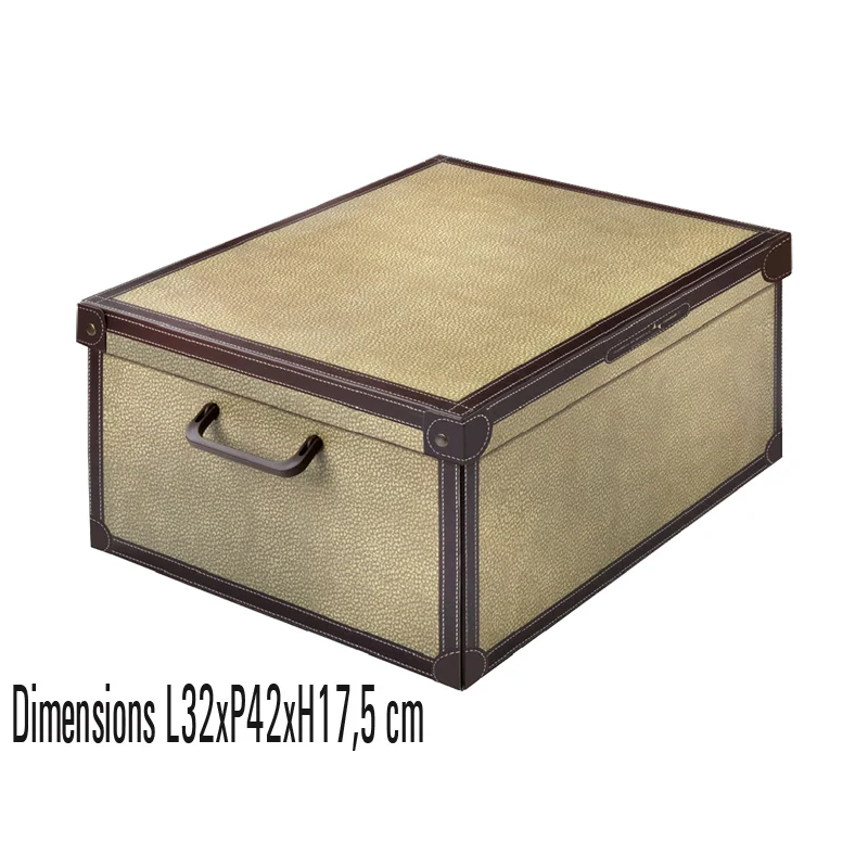 Boite de rangement carton, format midi decor Tapirus