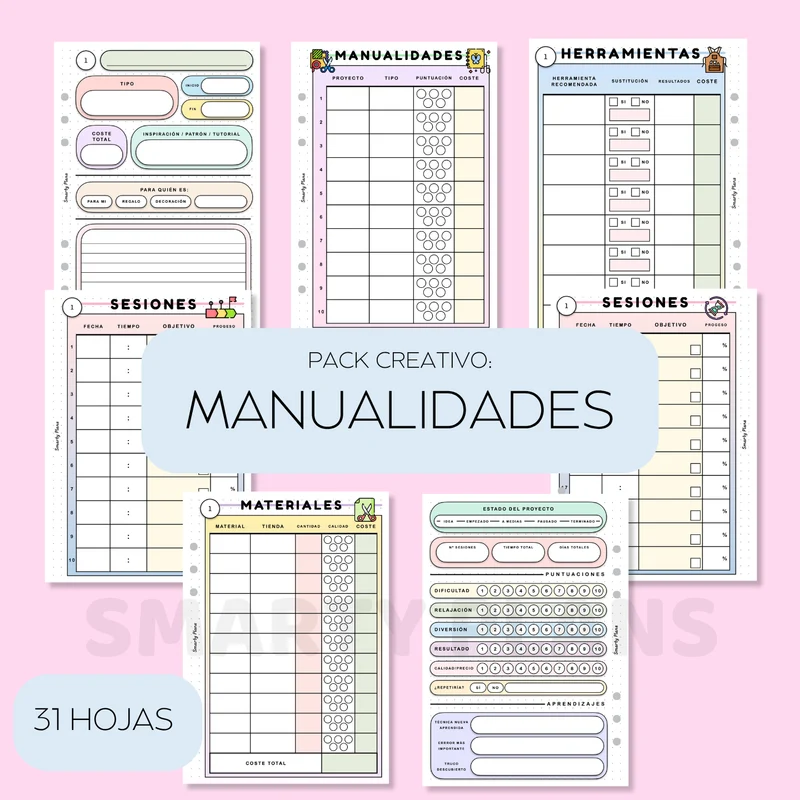 Pack Plantillas - Manualidades