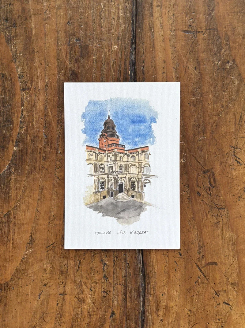 Hôtel d'Assezat - Carte Postale Toulouse