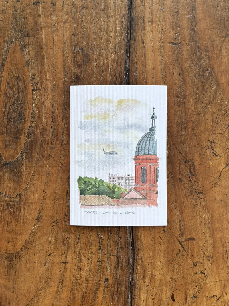 Dôme De La Grave - Carte Postale Toulouse