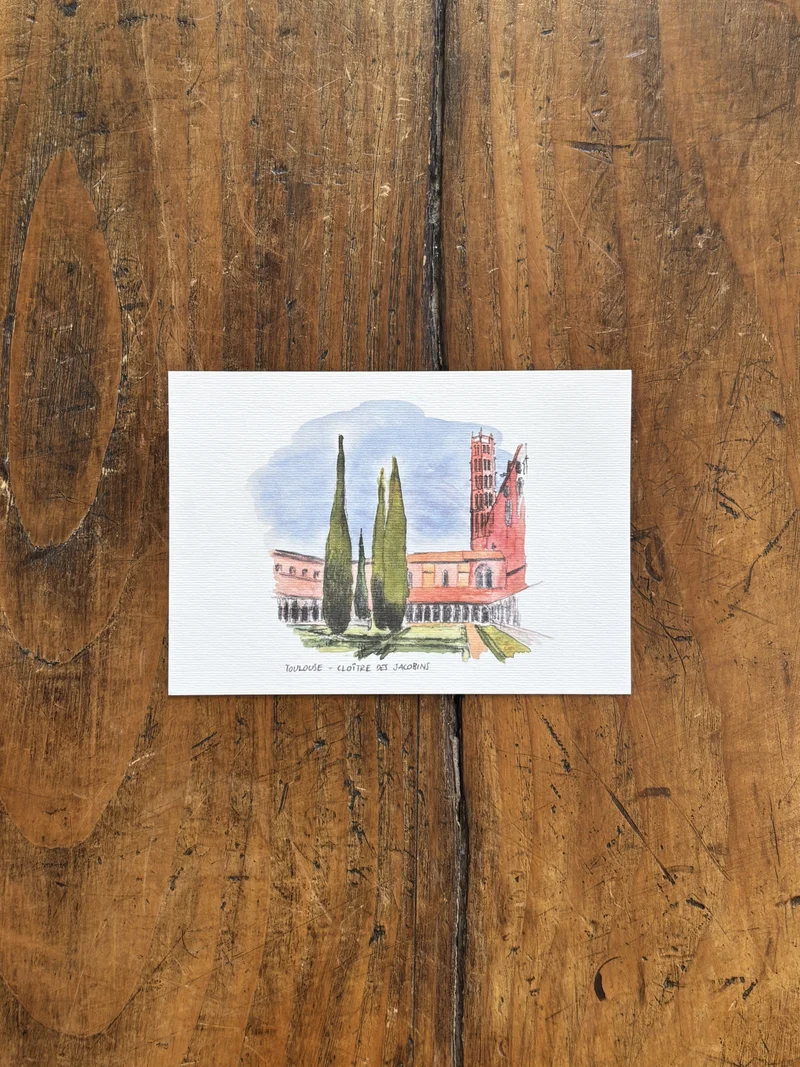 Cloître Des Jacobins - Carte Postale Toulouse