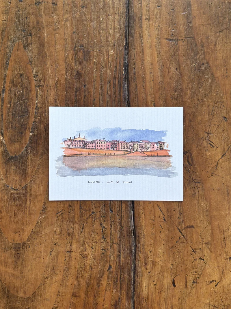 Quai De Tounis - Carte Postale Toulouse