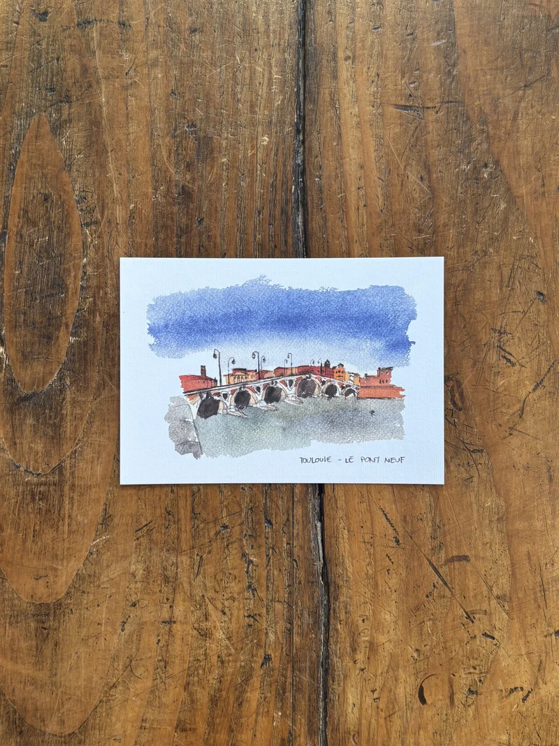 Pont Neuf - Carte Postale Toulouse