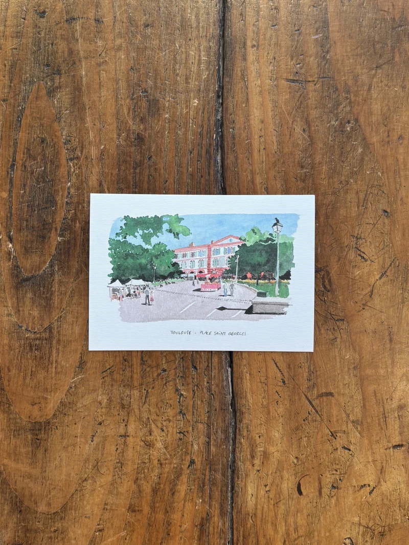 Place St Georges - Carte Postale Toulouse