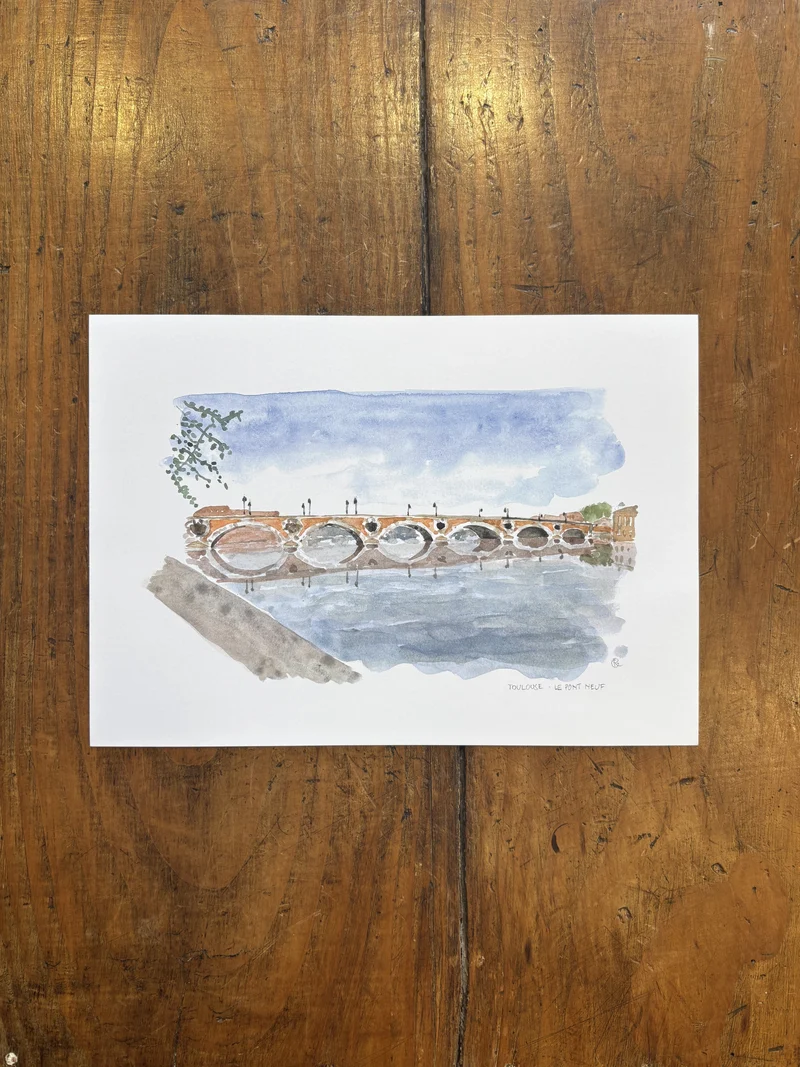 Pont Neuf - Affiche Toulouse