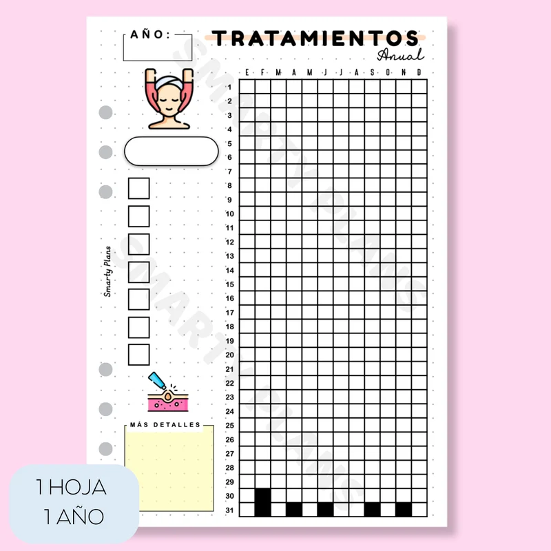 Hoja Anual - Tratamientos
