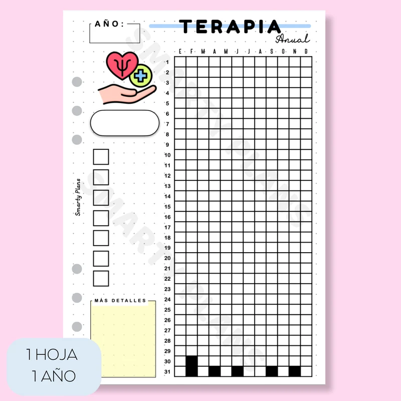 Hoja Anual - Terapia