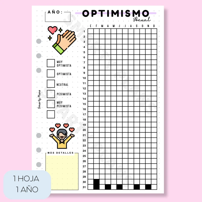 Hoja Anual - Optimismo