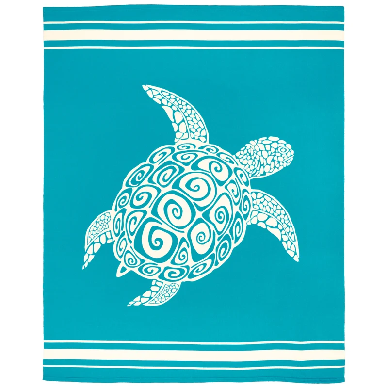 Serviette de plage imprimée microfibre - Tolsta - 140x170cm - 220g/m² - Taille XL