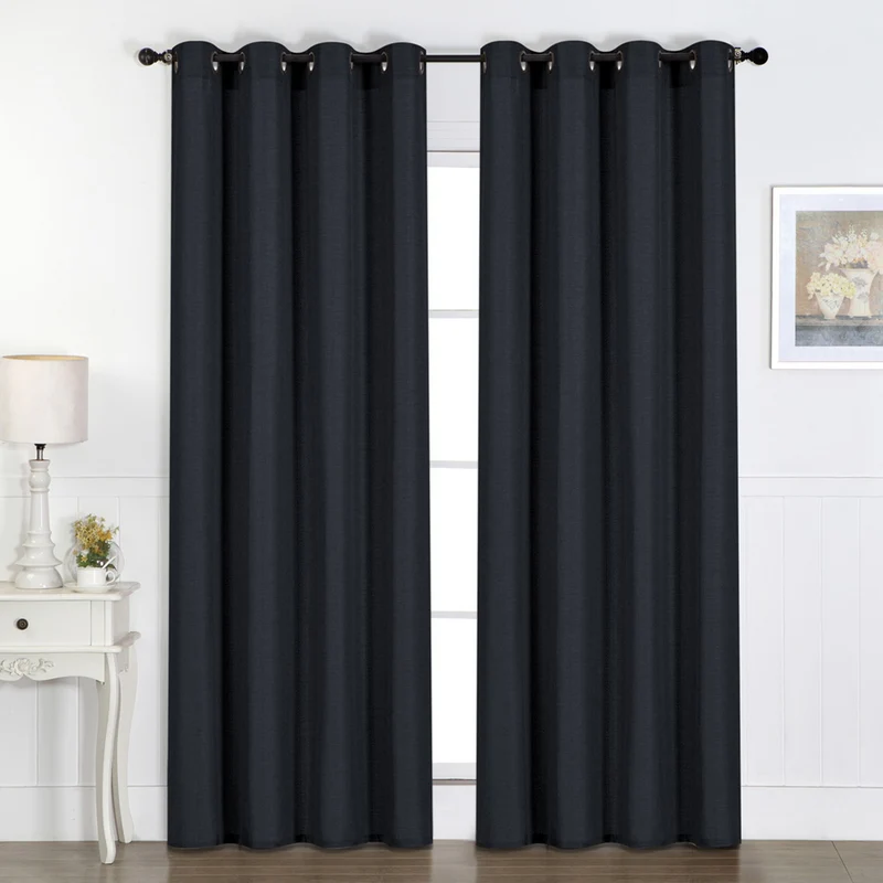 Linen-Like Curtain, 54-in x 84-in.
