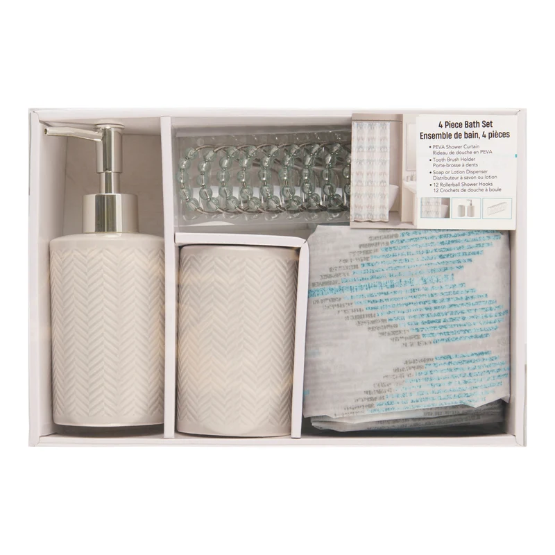 Bathroom Set, 15 Piece