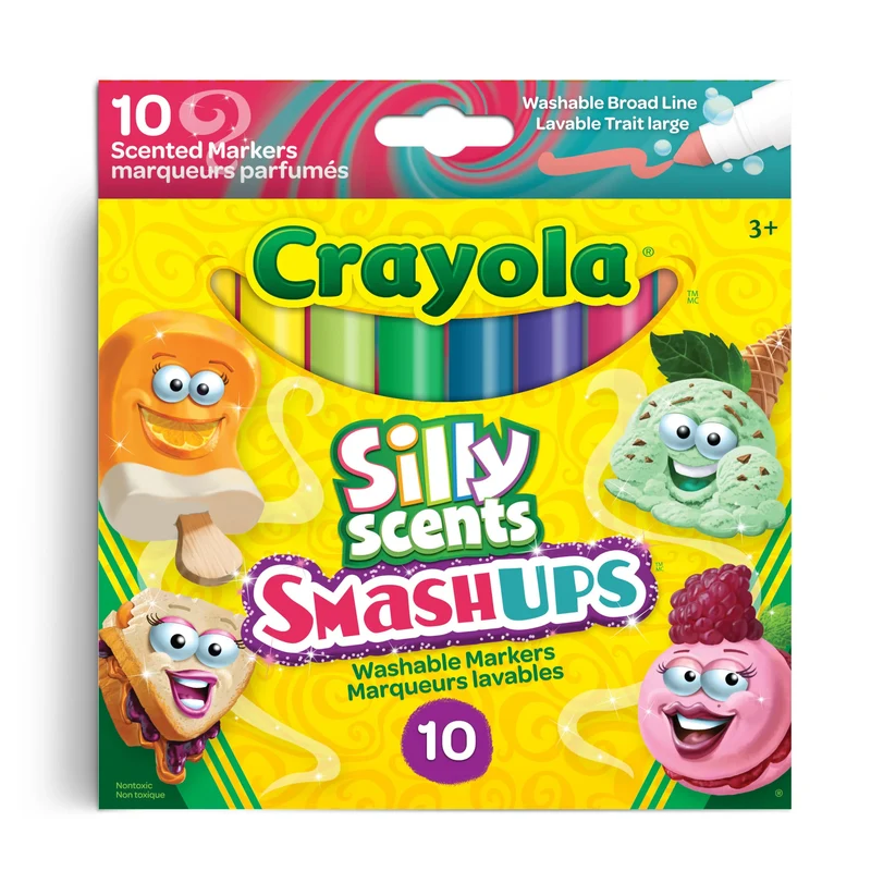 Crayola Silly Scent Mashups, 10 Pack