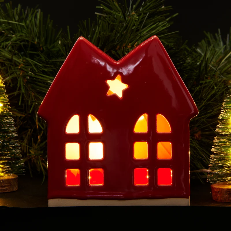 HomeStyles Ceramic House With Trees
