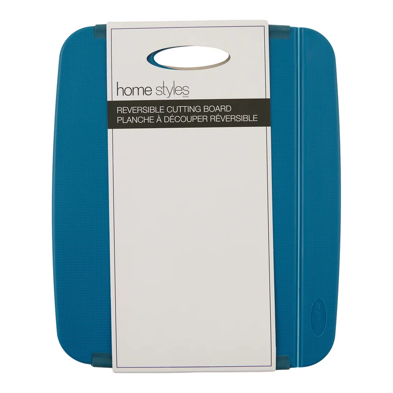 HomeStyles Cutting Board, Grey, 12-in x 10-in.