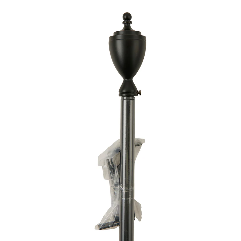 HomeStyles Fashion Metal Curtain Rod, 48-in to 86-in.