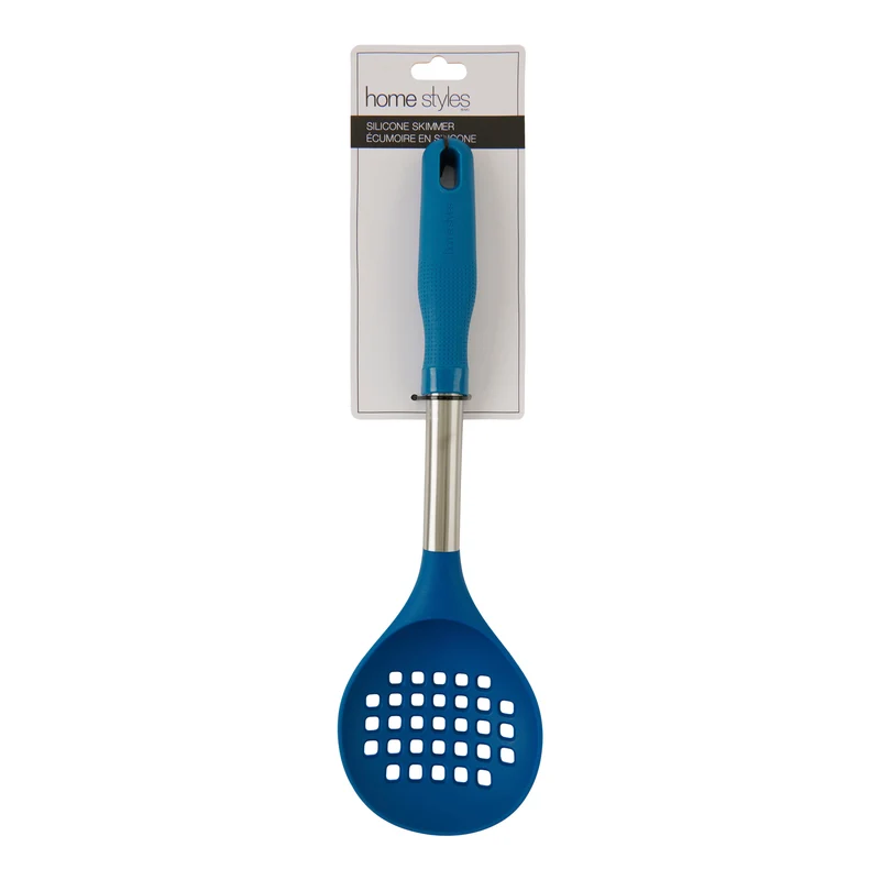 HomeStyles Slotted Skimmer, Blue, 13.5-in.