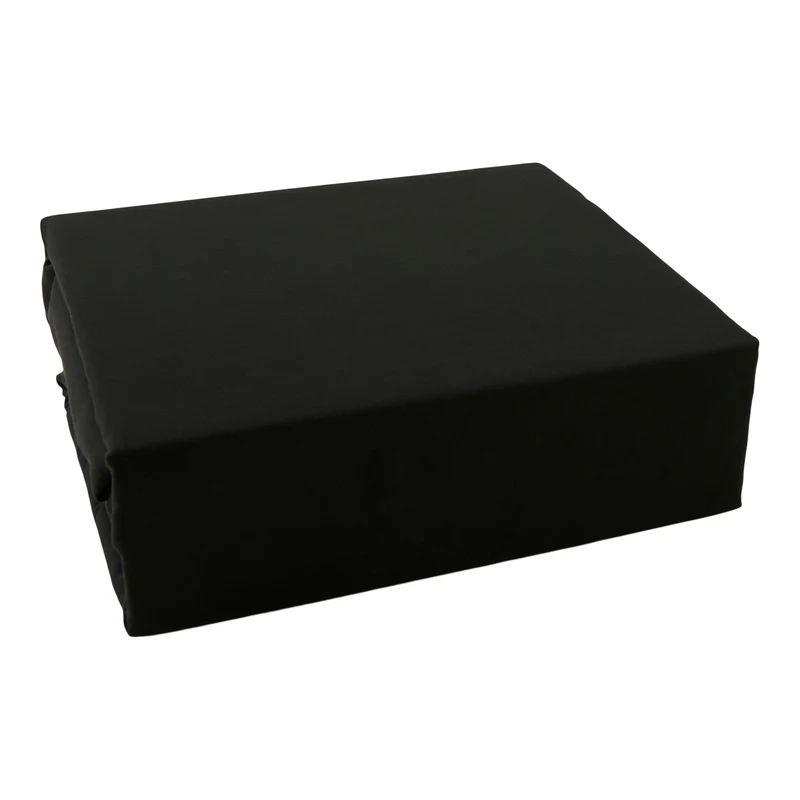 Beautyrest Solid Sheet Set, Full, Black, 4 Piece