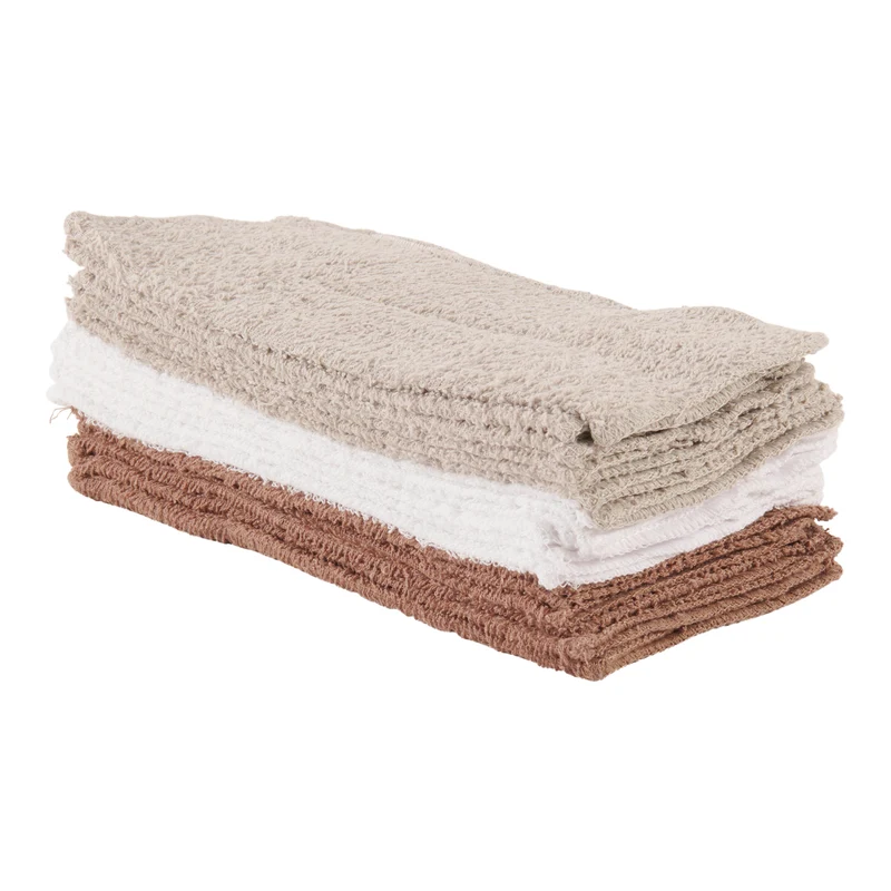 Giant Value Textured Wash Cloths, 11-in x 11-in, 18 Pack
