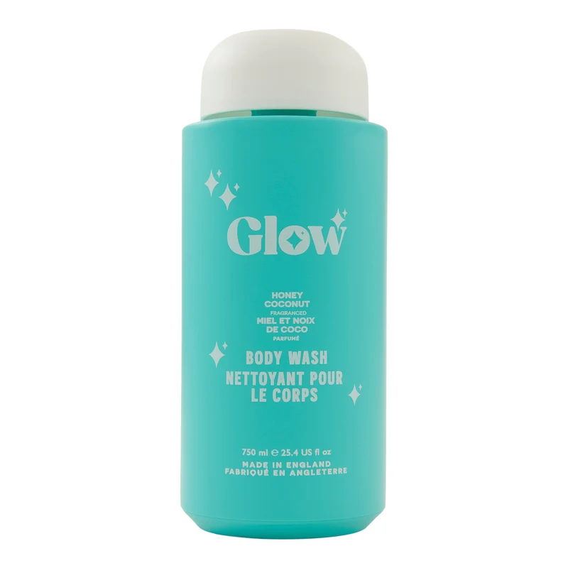 Glow Body Wash, Honey Coconut, 750 ml