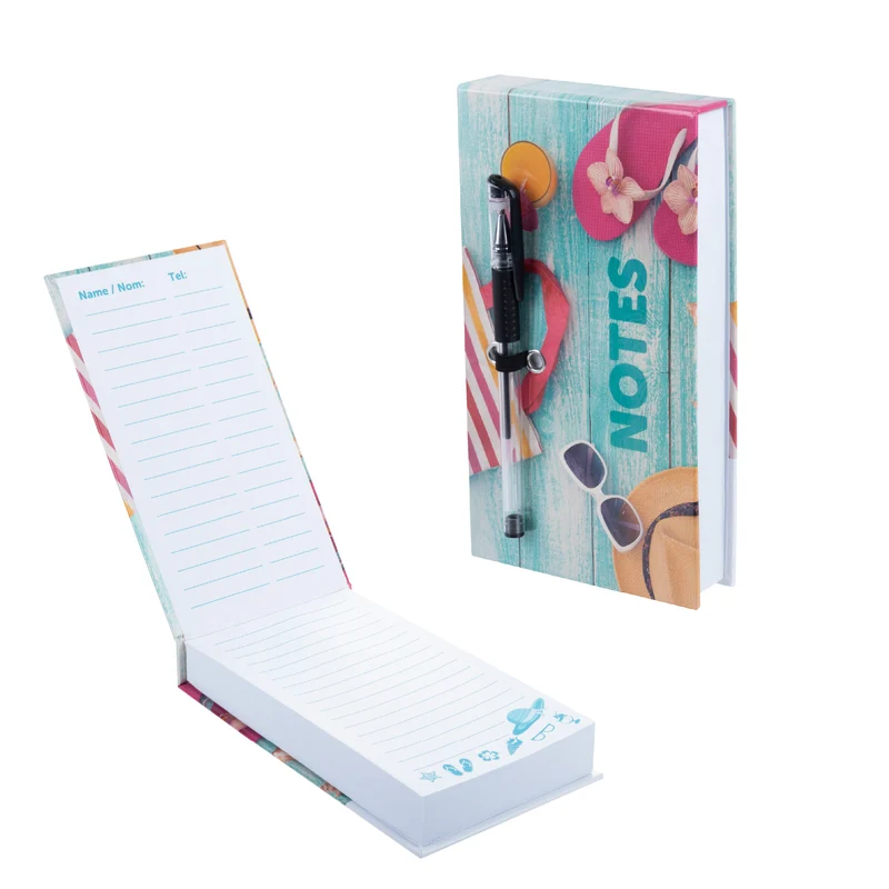 Memo Notepad With Pen, 4.5-in x 8-in.