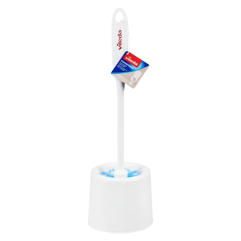 Vileda Powerfibres Toilet Brush and Caddy