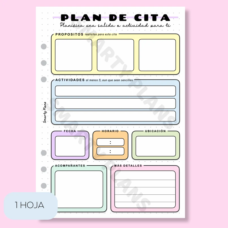 Plantilla Individual - Plan de Cita