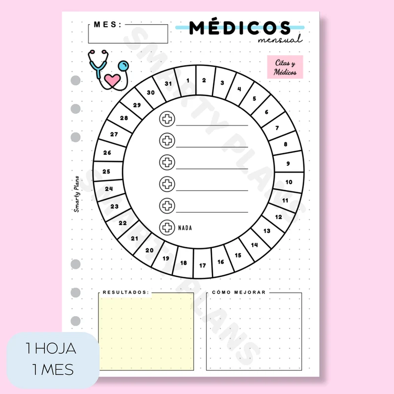 Plantilla Mensual - Médicos