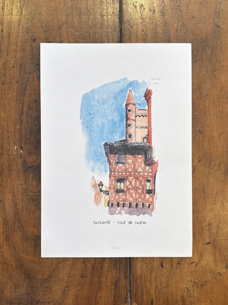 Tour de Sarta - Affiche Toulouse