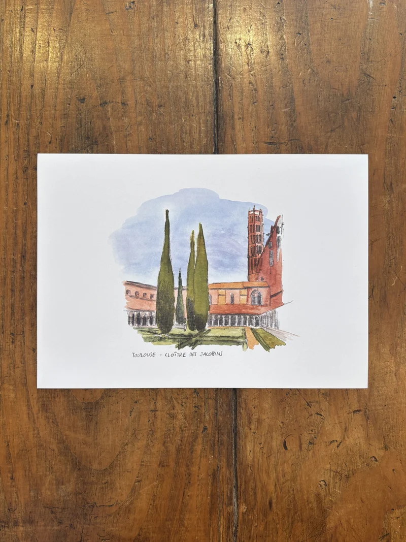 Cloître Des Jacobins - Affiche Toulouse