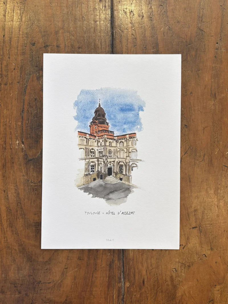 Hôtel d'Assezat - Affiche Toulouse