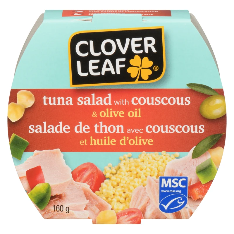 Clover Leaf Tuna Salad with Couscous & Olive Oil, 160 g
