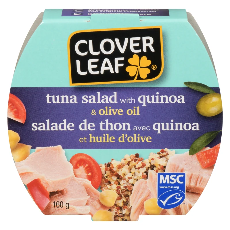 Clover Leaf Tuna Salad with Quinoa & Olive Oil, 160 g