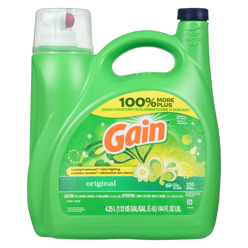 Gain Original Liquid Laundry Detergent, 4.2 L