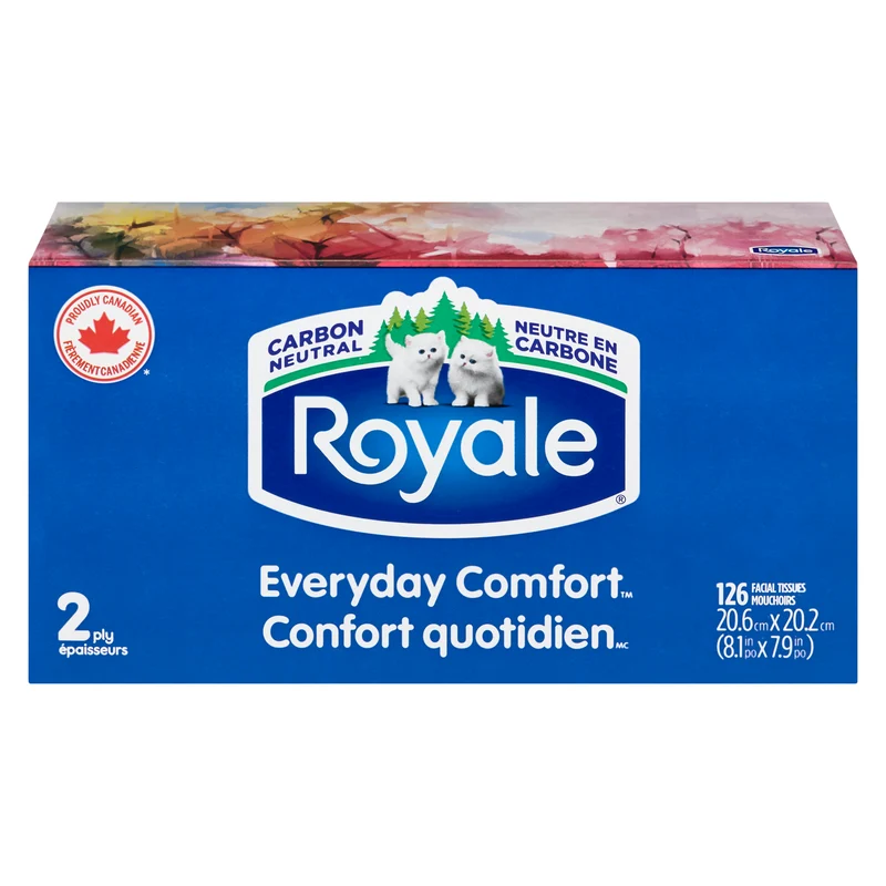 Royale 2 Ply, 100 Facial Tissues