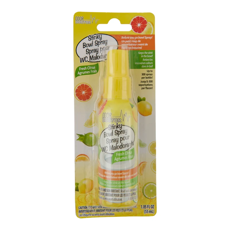 Odor Doctor Stinky Bowl Spray Fresh Citrus, 55 ml