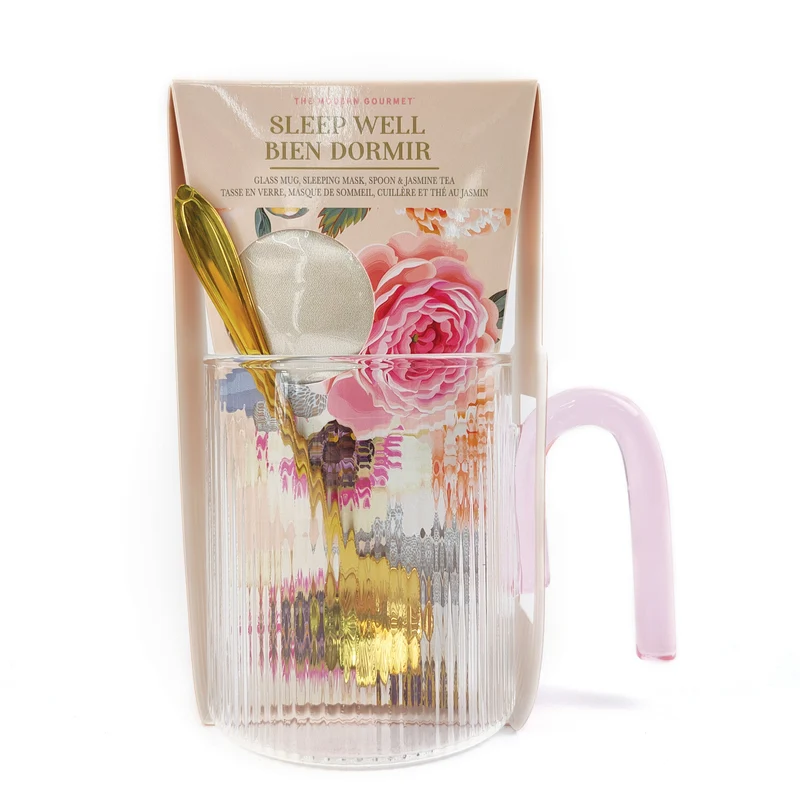 Blossom Tea & Mug Set, 4 Piece