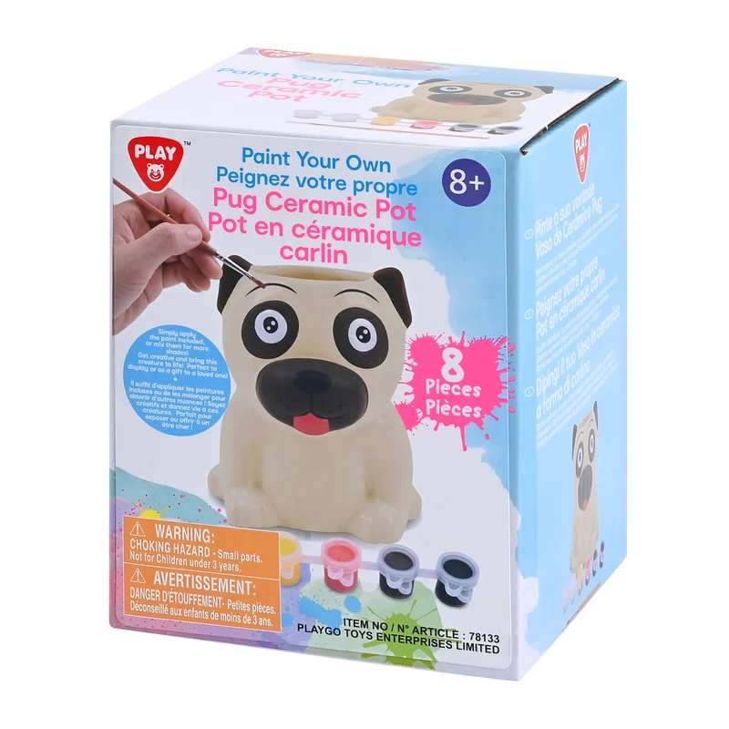 Paint Your Own Ceramic Pot Kit