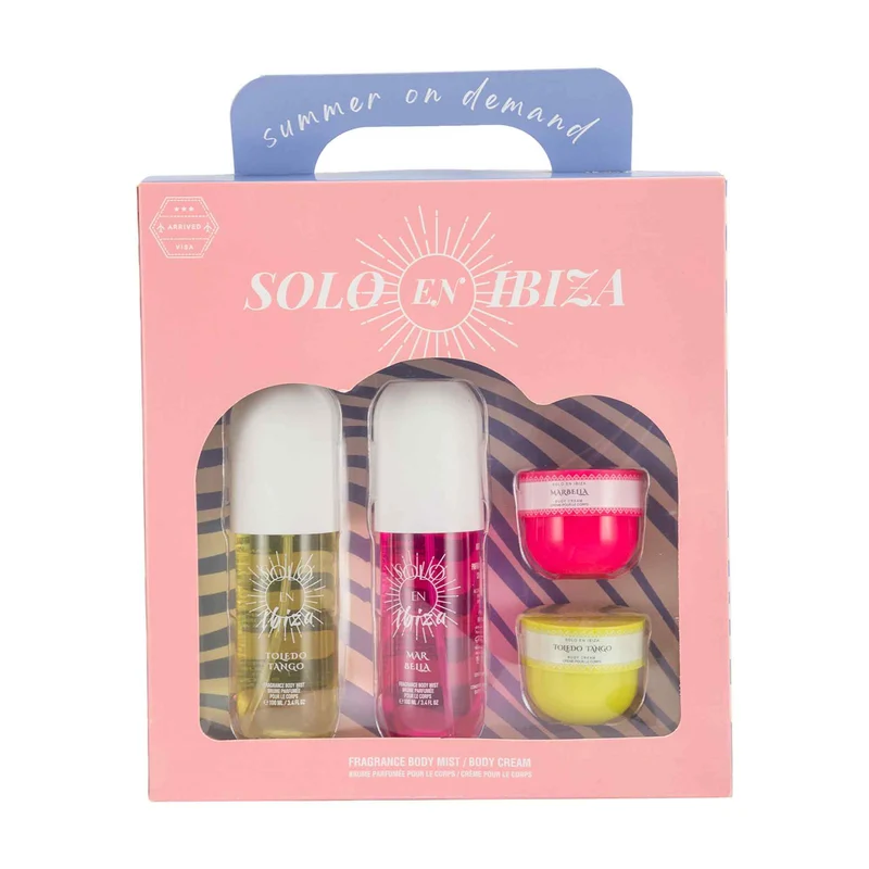 Solo En Ibiza Taledo Tango & Marbella Bliss Gift Set, 4-Pieces