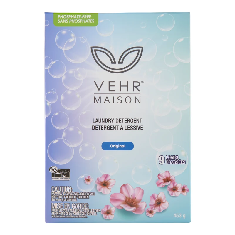 Vehr Laundry Detergent Powder, 453 g