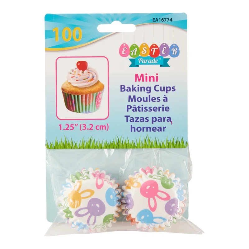 Easter Baking Cups, 100 Pack
