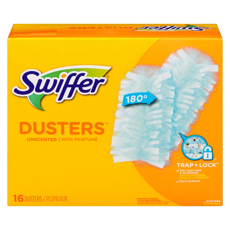 Swiffer Multi-Surface Cleaning Unscented Duster Refills, 16-Pack