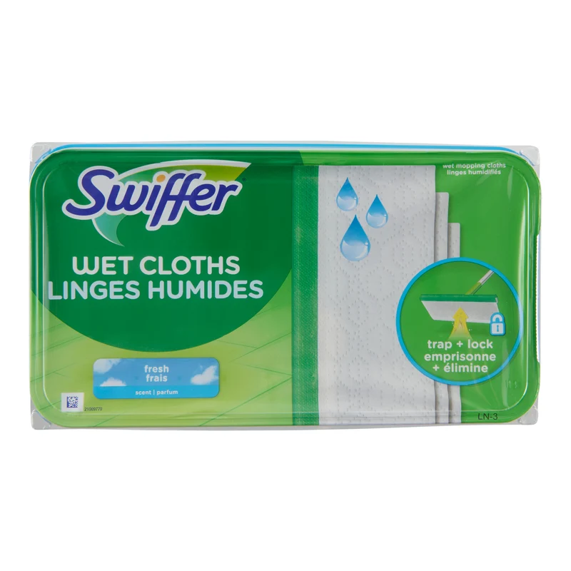 Swiffer Wet Cloths, 12-Pack