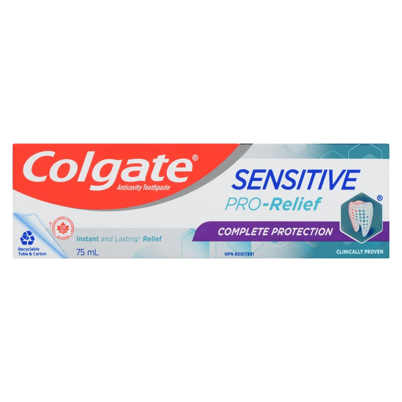 Colgate Sensitive Pro-Relief Complete Protection Fluoride Toothpaste, 75-ml
