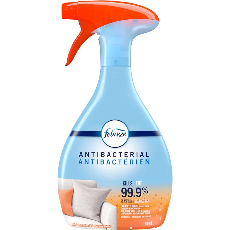 Febreze Antibacterial Fabric Refresher, 700 ml