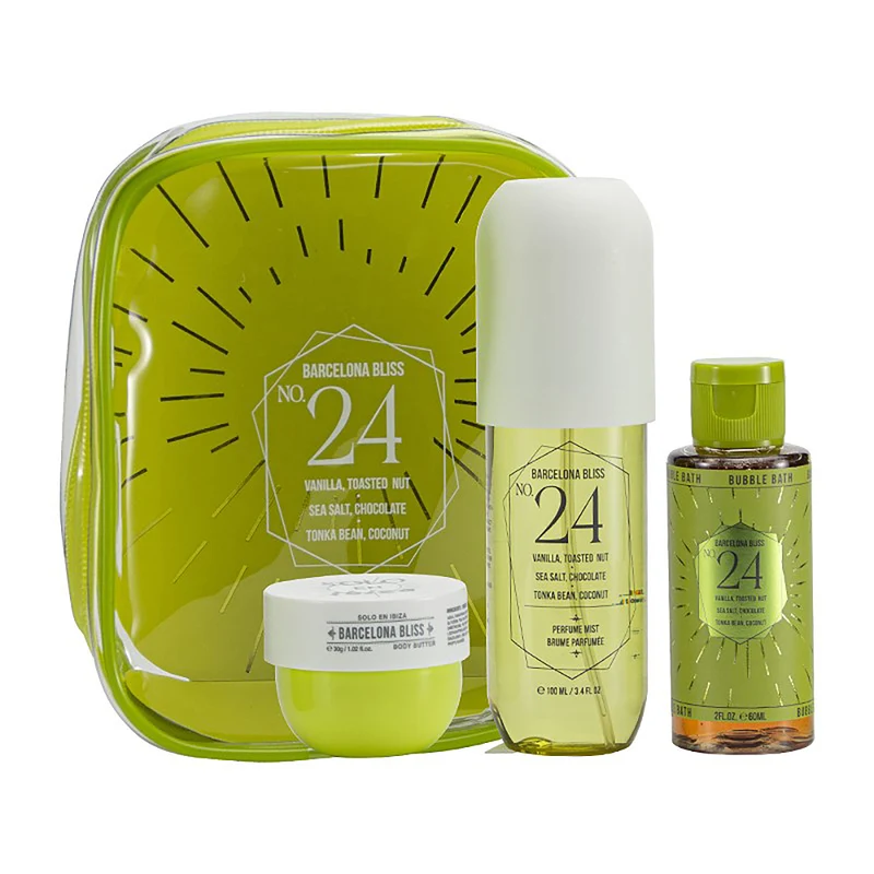 Solo En Ibiza Barcelona Bliss Gift Set, 4-Pieces