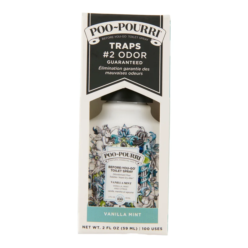 Poo~Pourri Before-You-Go Toilet Spray, Vanilla Mint, 59 ml